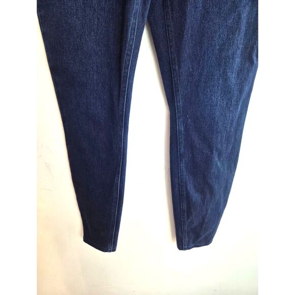 Spanx Women Blue Pull On Straigth Leg Bodysculting Denim Pants size Large Tall - Picture 6 of 7